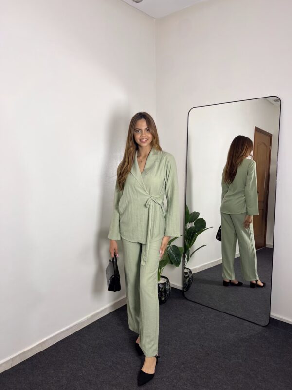 Ensemble classe en lin – Image 10