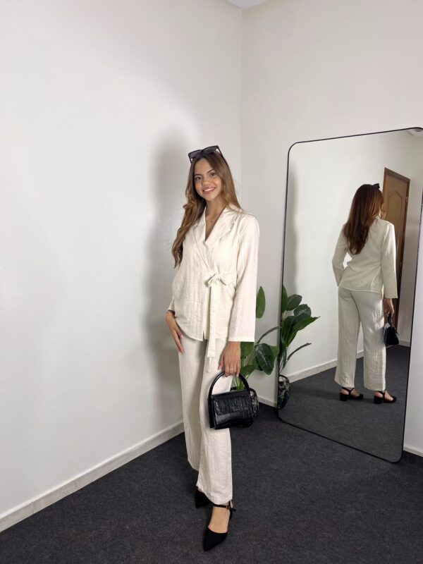Ensemble classe en lin – Image 6