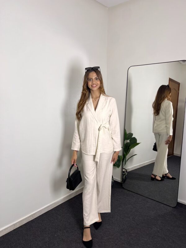 Ensemble classe en lin – Image 5